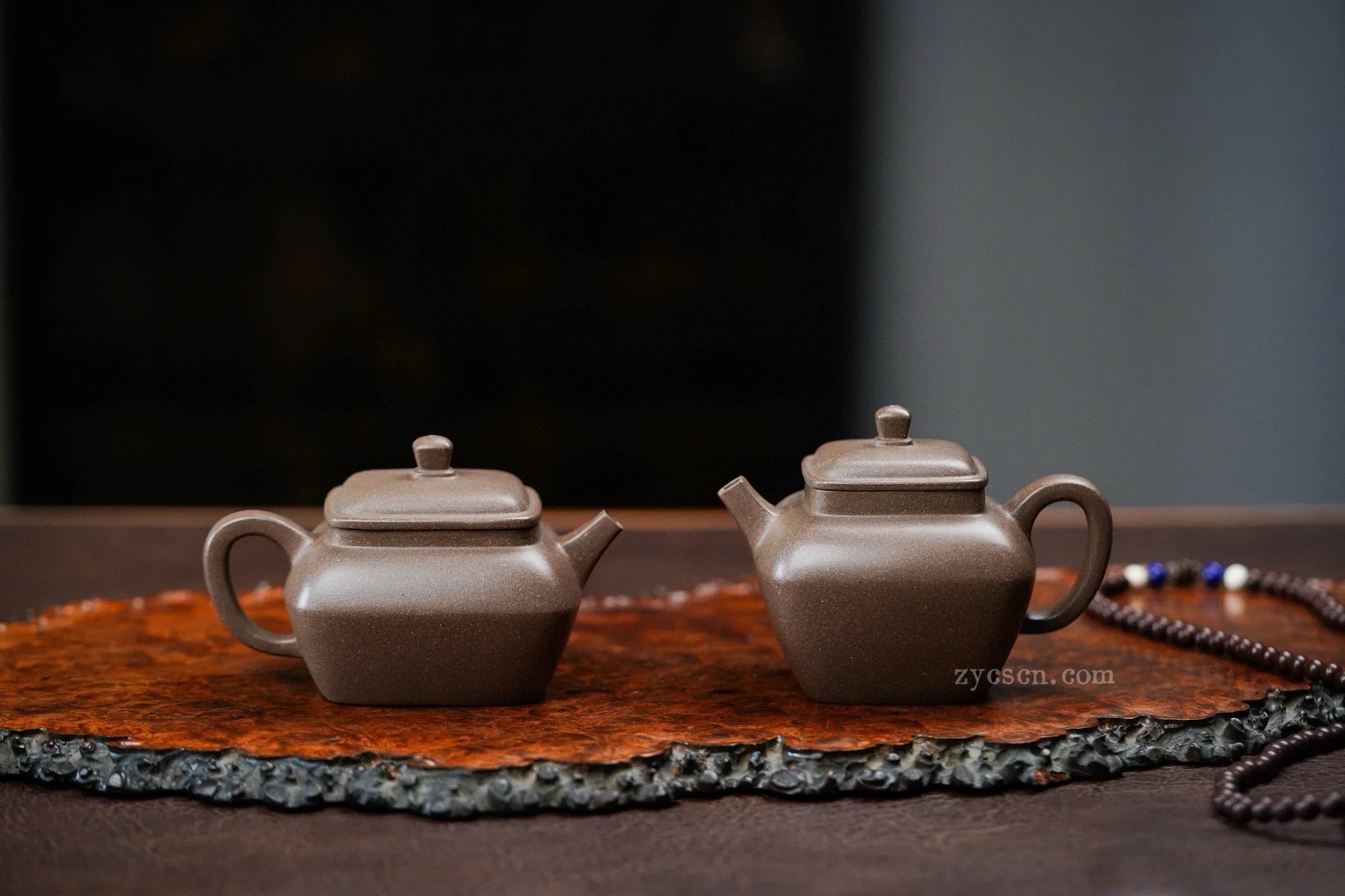 Why is it difficult for the water in some purple clay teapots to dry up? - zycs_China