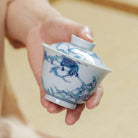 Cui Niao - Jing De Zhen Porcelain Gaiwan zycschina