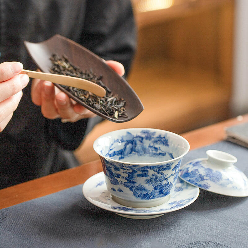 Zhou Xing Xi Gu - Jing De Zhen Porcelain Gaiwan zycschina