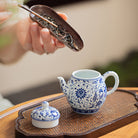 Tuo Shui Mu Dan - Jing De Zhen Porcelain Teapot zycschina
