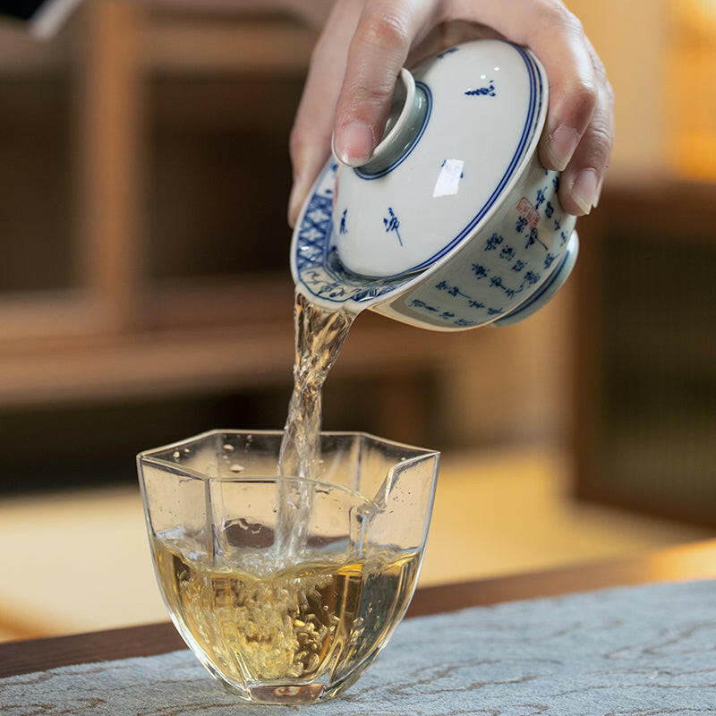 Jun Ma Tu - Jing De Zhen Porcelain Gaiwan zycschina