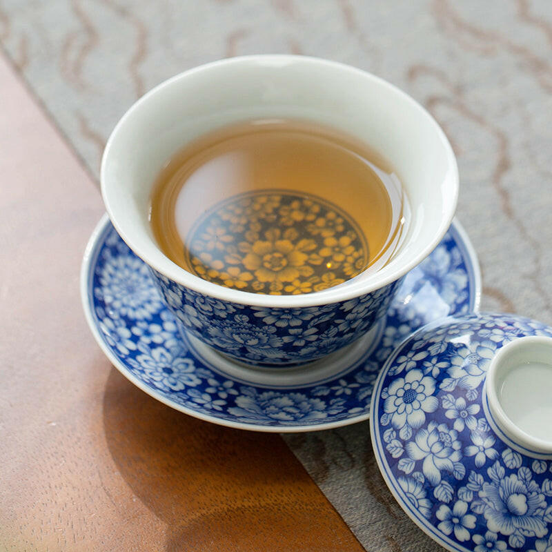 Wan Hua Xian Rui - Jing De Zhen Porcelain Gaiwan zycschina