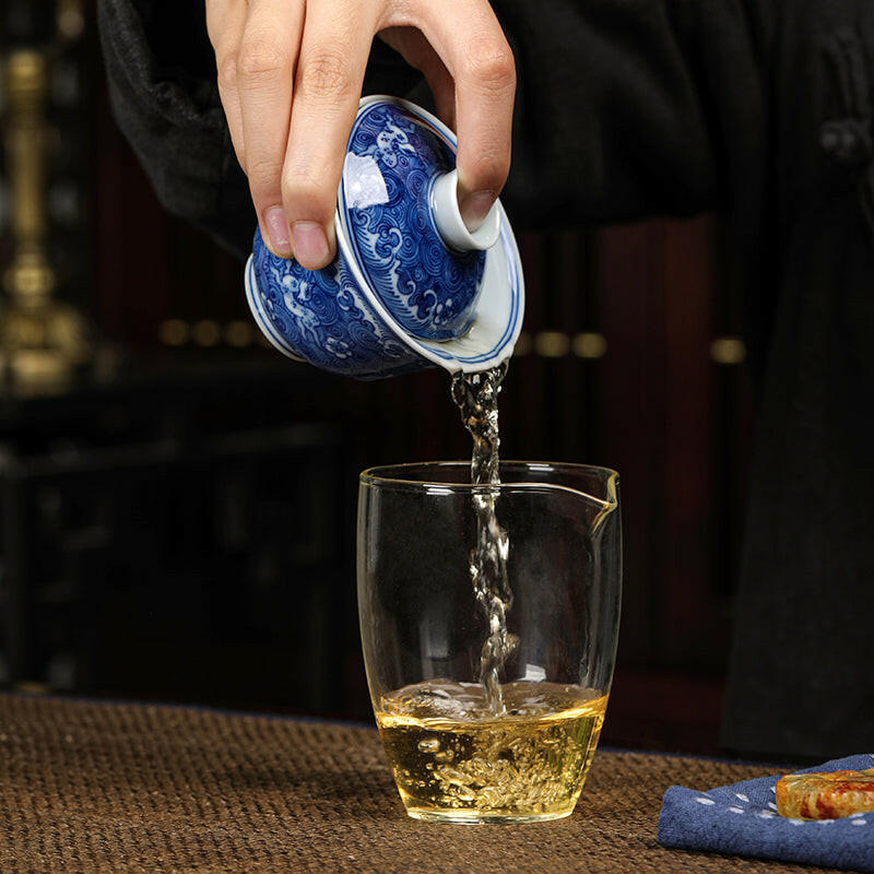 Lu Lu Lian Sheng - Jing De Zhen Porcelain Gaiwan zycschina