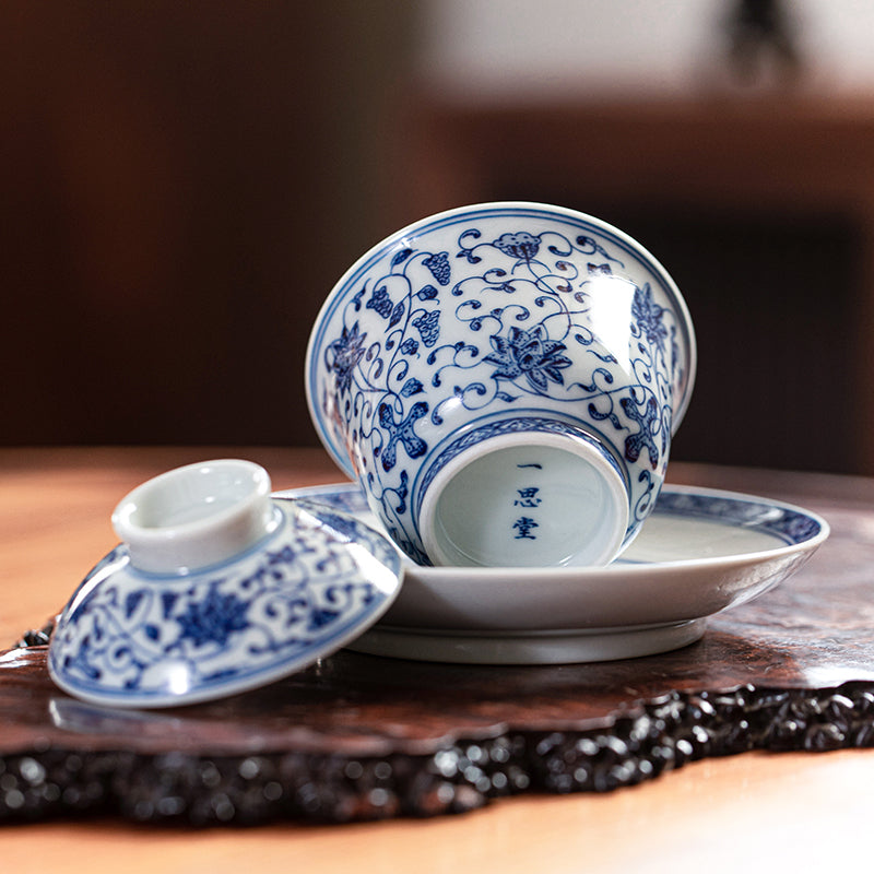 Chan Zhi Lian - Jing De Zhen Porcelain Gaiwan zycschina
