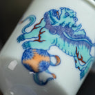 Shi Zi Xiu Qiu - Jing De Zhen Porcelain Teacup zycschina
