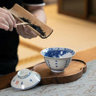 Jun Ma Tu - Jing De Zhen Porcelain Gaiwan zycschina