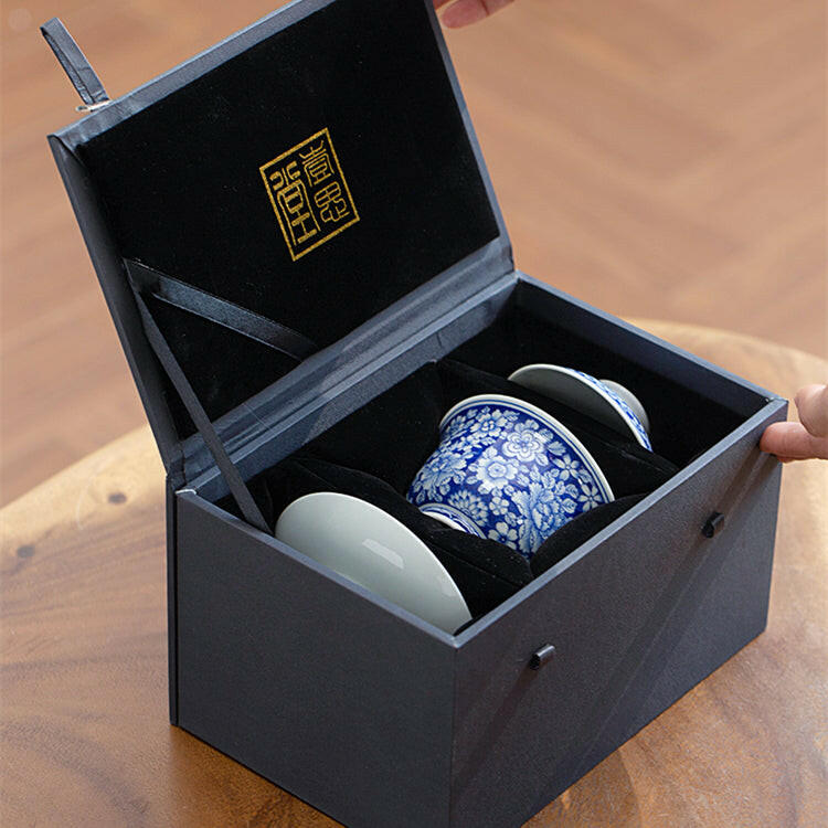 Wan Hua Xian Rui - Jing De Zhen Porcelain Gaiwan zycschina