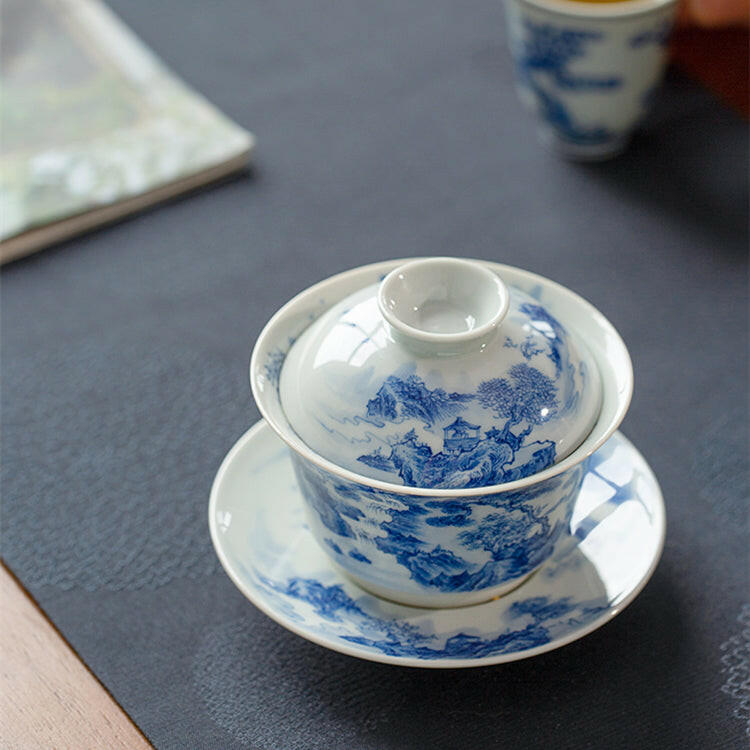 Zhou Xing Xi Gu - Jing De Zhen Porcelain Gaiwan zycschina
