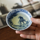 Jun Ma Tu - Jing De Zhen Porcelain Teacup zycschina