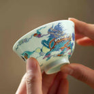 Qi Lin Wang Yue - Jing De Zhen Porcelain Teacup zycschina