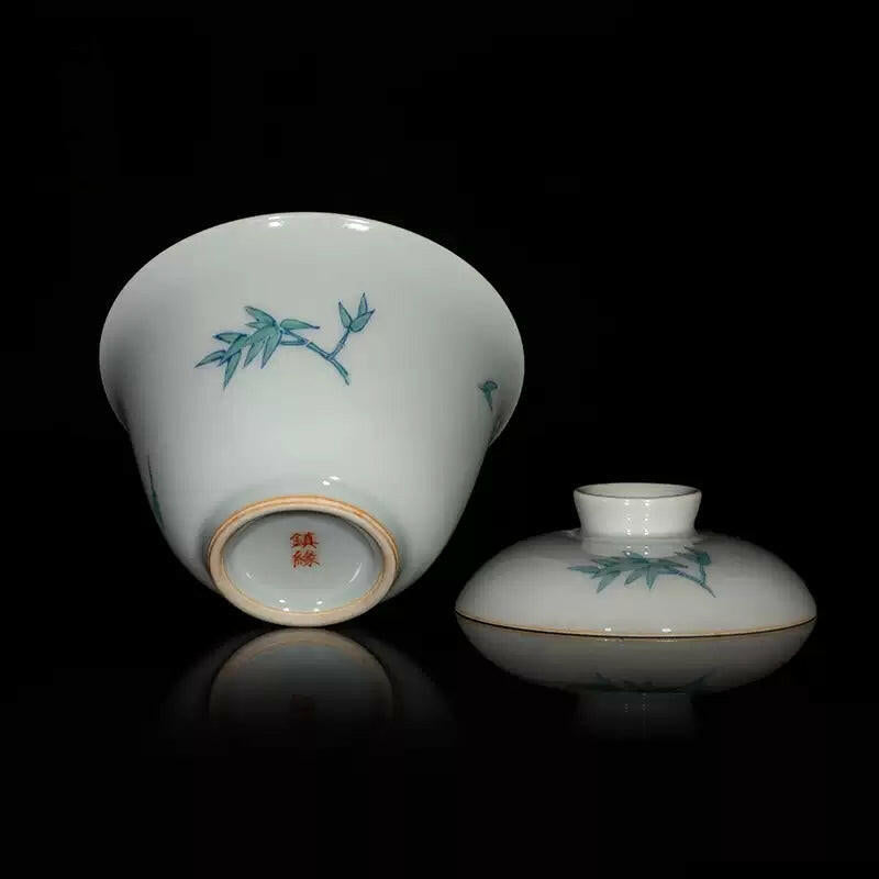 Zhu Ying - Jing De Zhen Porcelain Gaiwan zycschina