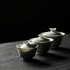 San Dai Ping Shen 80/110/150cc - Jing De Zhen Porcelain Gaiwan zycschina