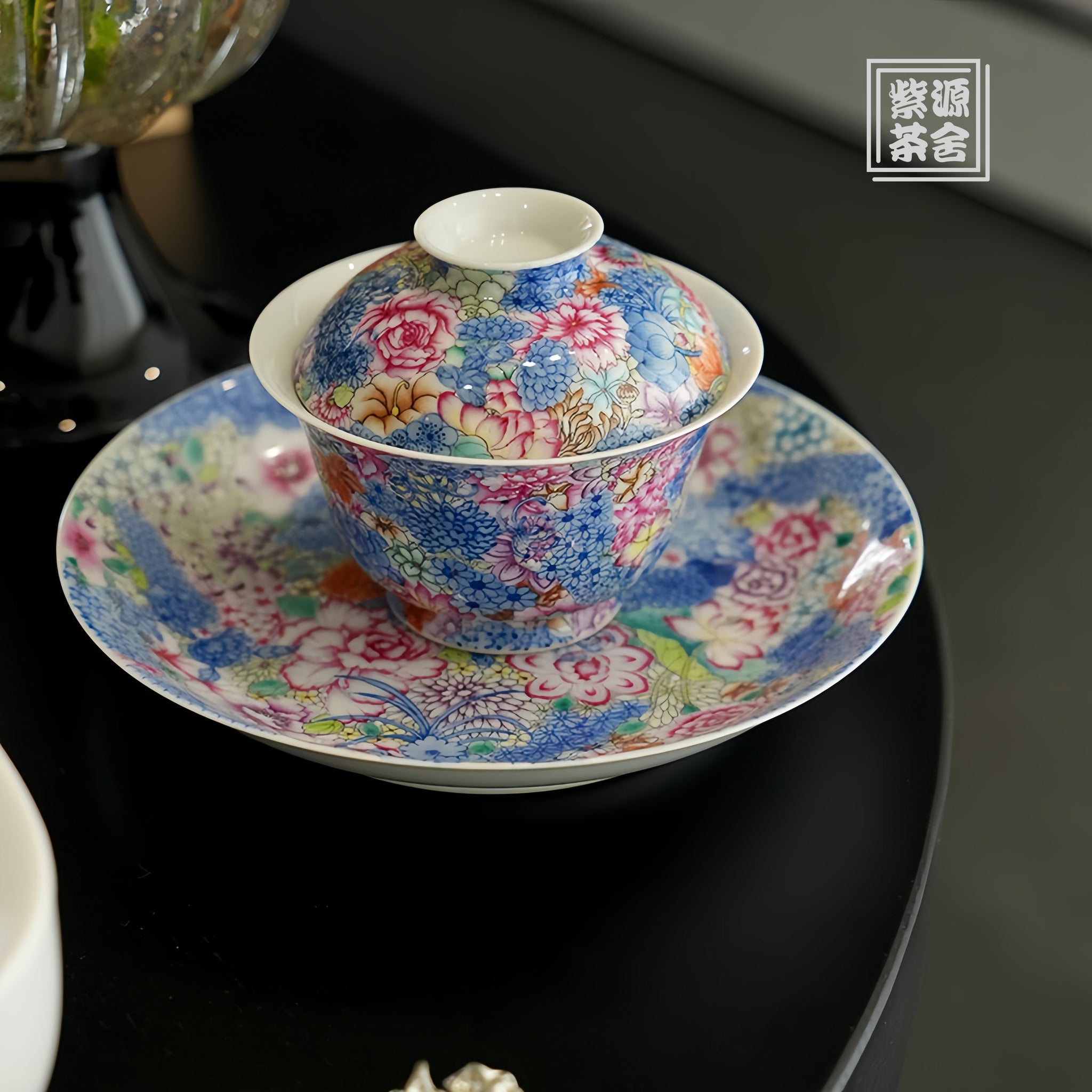 Wan Hua 140cc - Jing De Zhen Porcelain Gaiwan zycschina