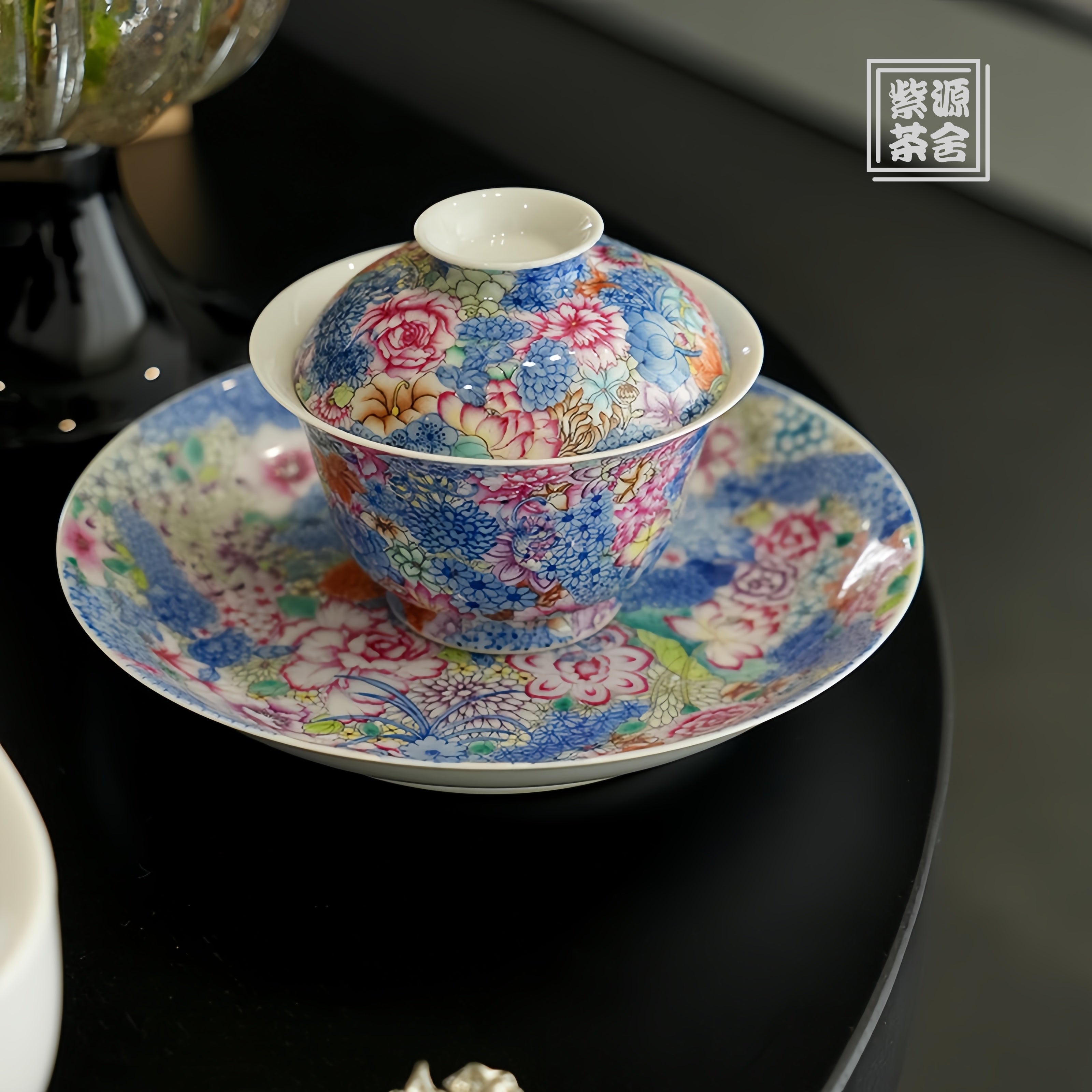 Wan Hua 140cc - Jing De Zhen Porcelain Gaiwan zycschina