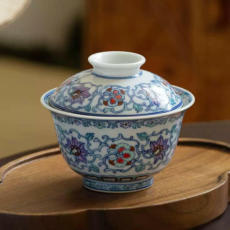 Ren Dong Wen Hua Hui - Jing De Zhen Porcelain Gaiwan zycschina