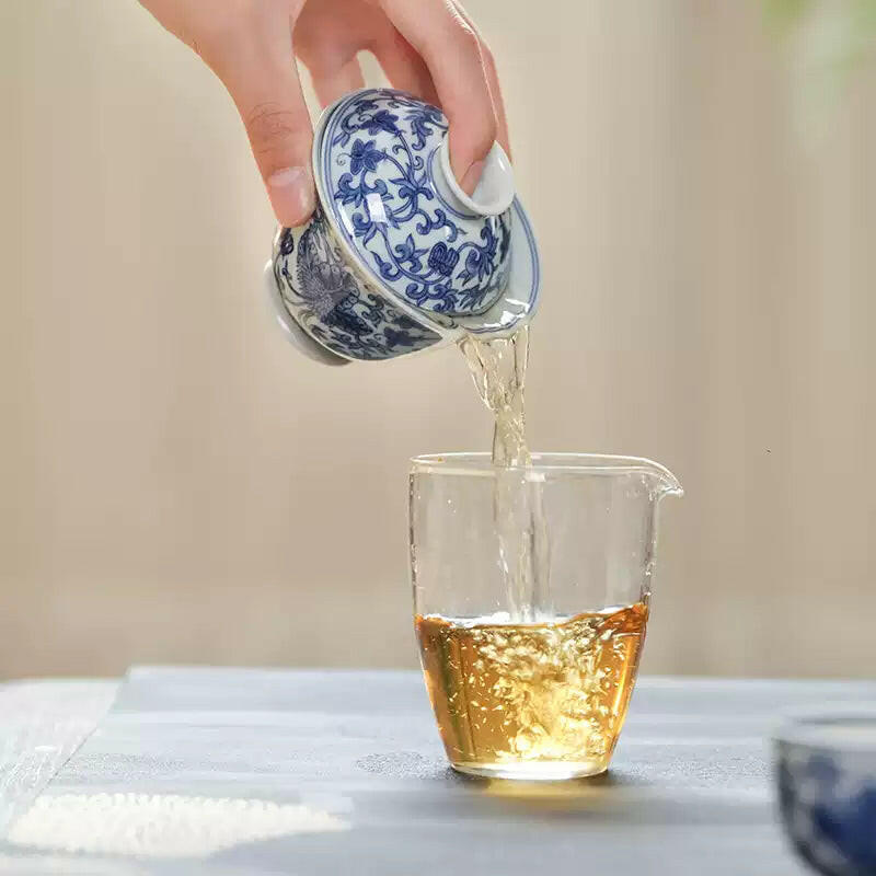 Xi Fan Lian Wen - Jing De Zhen Porcelain Gaiwan zycschina