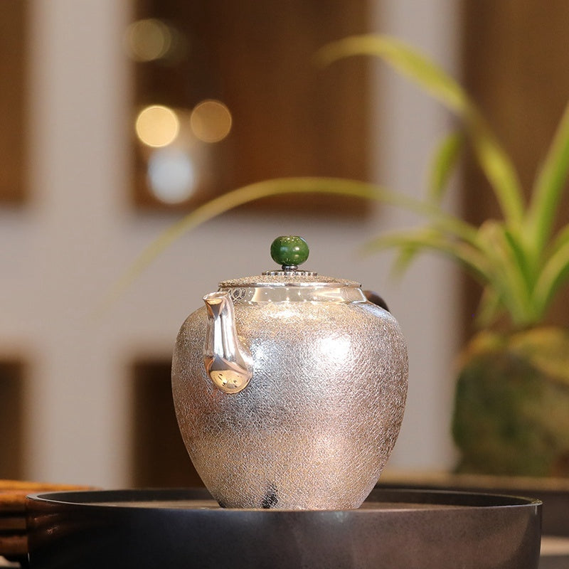 Wan Zui Long Yan 200cc - Handmade silver pot zycschina