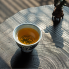 Shi Zi Xiu Qiu - Jing De Zhen Porcelain Teacup zycschina