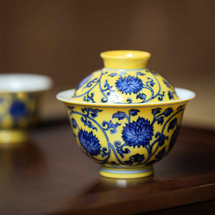 Huang Di Chan Zhi Lian - Jing De Zhen Porcelain Gaiwan zycschina