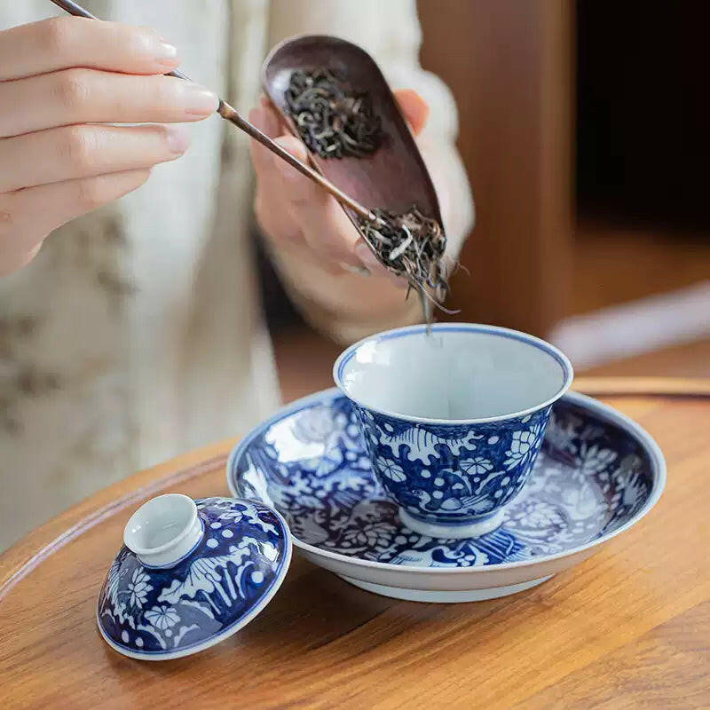 Yi Lu Lian Ke - Jing De Zhen Porcelain Gaiwan zycschina