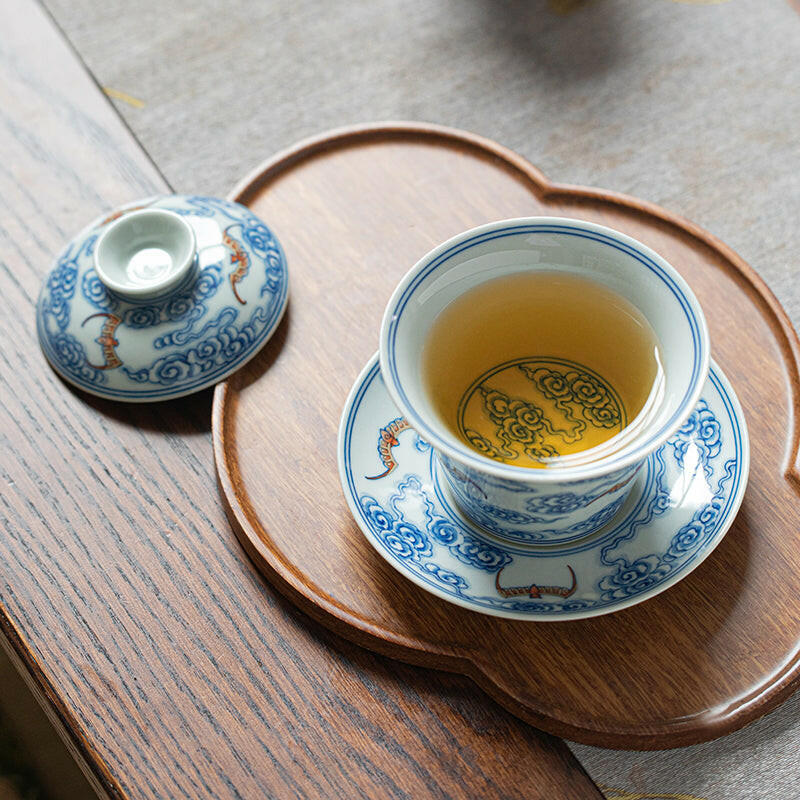 Xiang Yun Jiu Fu - Jing De Zhen Porcelain Gaiwan zycschina