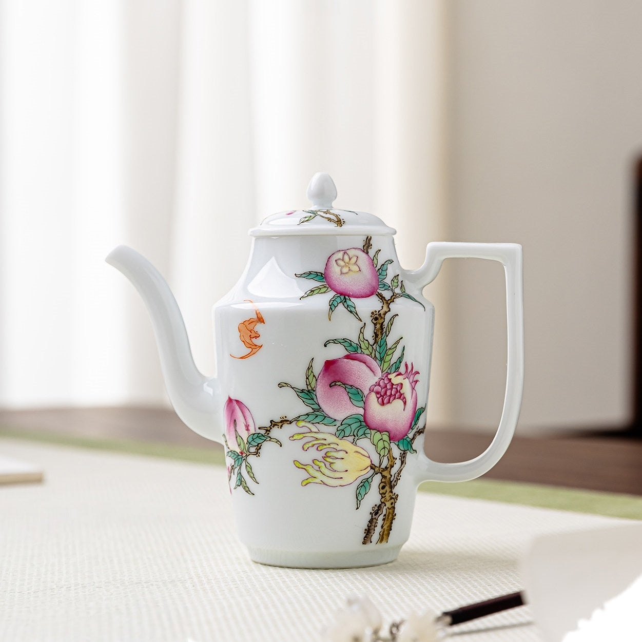 San Duo 170cc - Jing De Zhen Porcelain Teapot zycschina