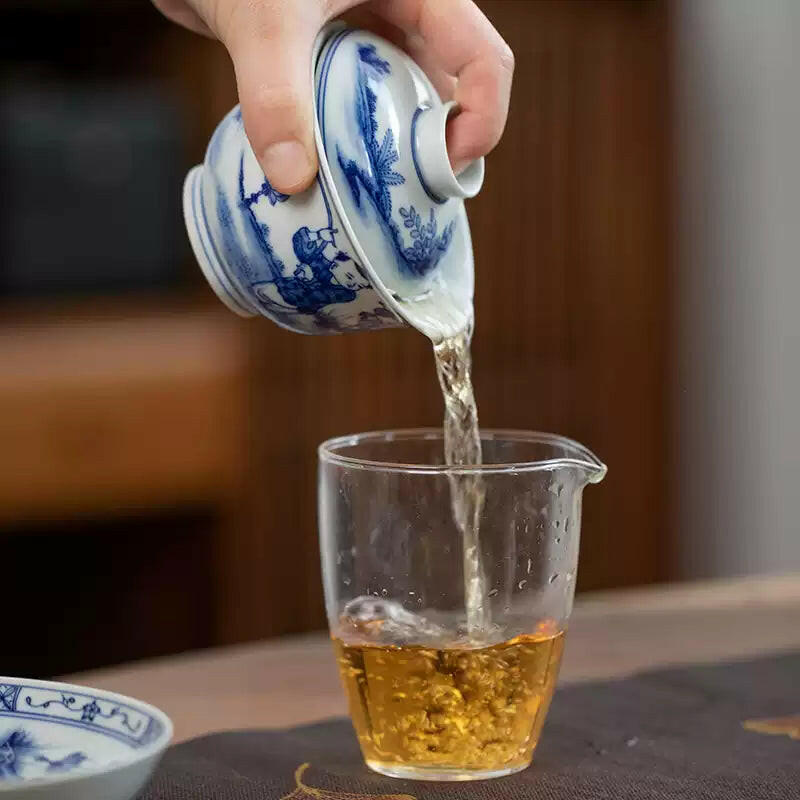 Tong Qu - Jing De Zhen Porcelain Gaiwan zycschina