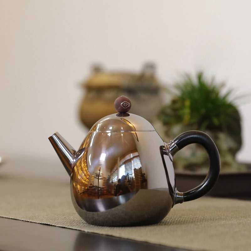 Long Dan 200cc - Handmade silver pot zycschina