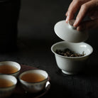 San Dai Ping Shen 80/110/150cc - Jing De Zhen Porcelain Gaiwan zycschina