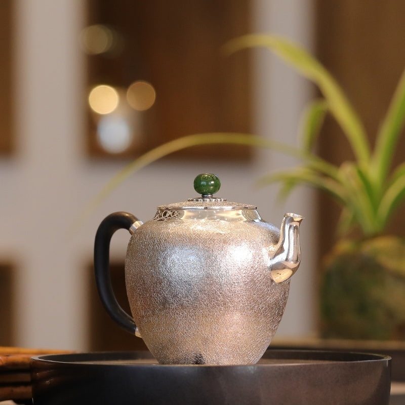 Wan Zui Long Yan 200cc - Handmade silver pot zycschina