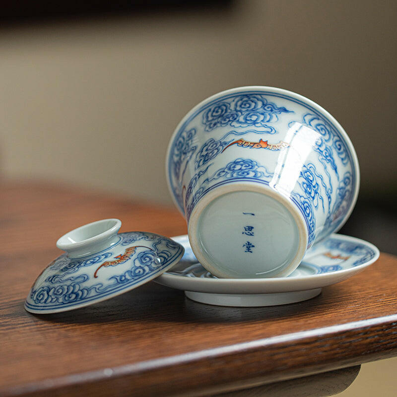 Xiang Yun Jiu Fu - Jing De Zhen Porcelain Gaiwan zycschina
