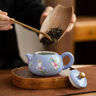 Fu Rong Hua Kai 240cc - Jing De Zhen Porcelain Gaiwan zycschina
