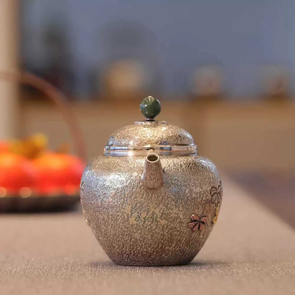 Fu Lu 200cc - Handmade silver pot zycschina