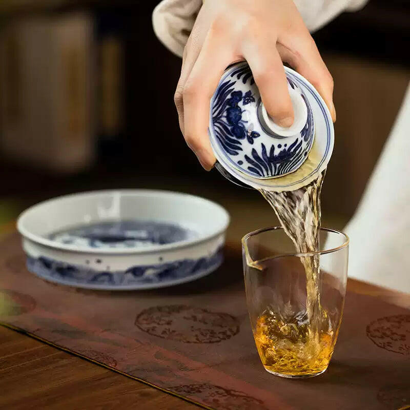 Yu Zao Wen - Jing De Zhen Porcelain Gaiwan zycschina