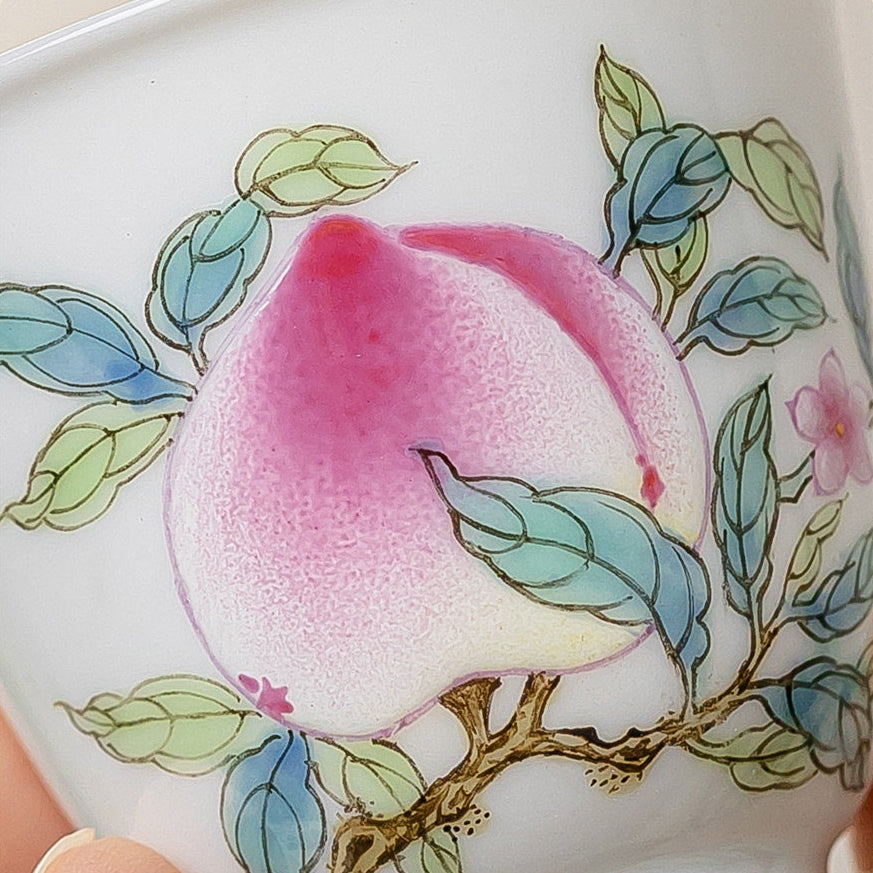 Wu Tao 170cc - Jing De Zhen Porcelain Teapot zycschina