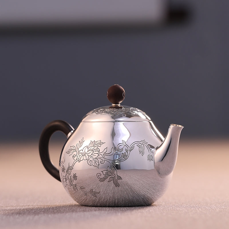 Man Cao 170cc - Handmade silver pot zycschina