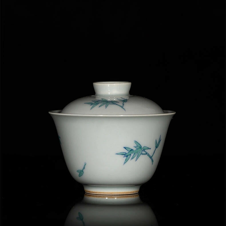 Zhu Ying - Jing De Zhen Porcelain Gaiwan zycschina