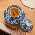 Chan Zhi Wen - Jing De Zhen Porcelain Gaiwan zycschina