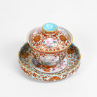 Si Ji Hua Hui 120cc - Jing De Zhen Porcelain Gaiwan zycschina