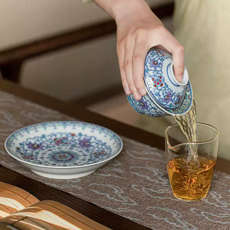 Ren Dong Wen Hua Hui - Jing De Zhen Porcelain Gaiwan zycschina