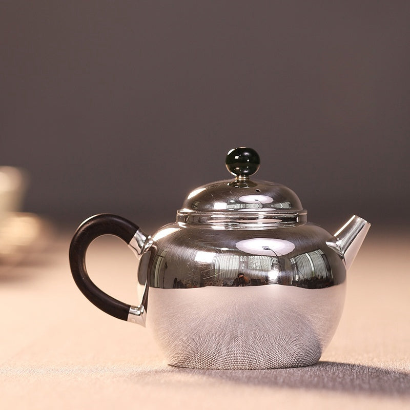 Shui Ping 200cc - Handmade silver pot zycschina