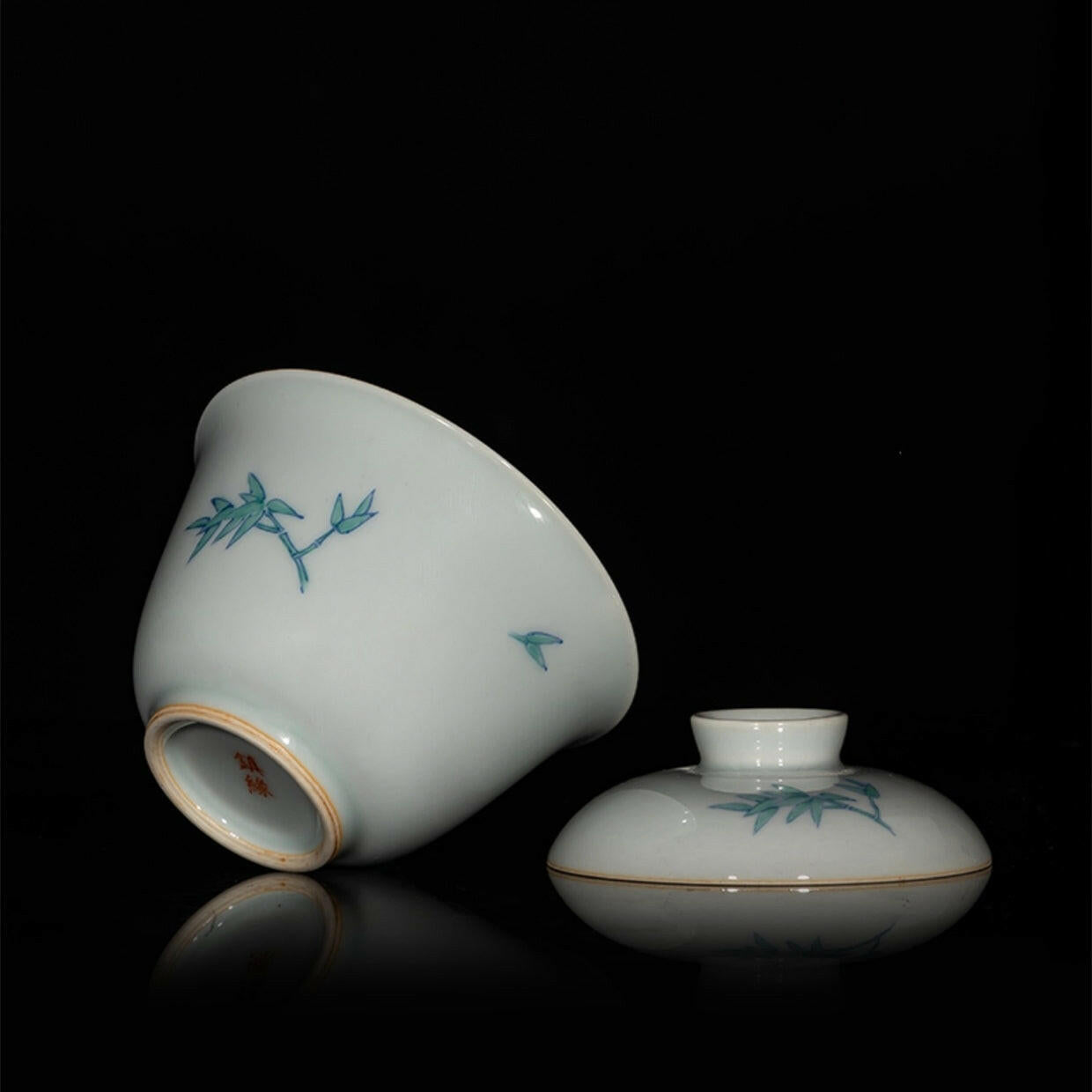 Zhu Ying - Jing De Zhen Porcelain Gaiwan zycschina