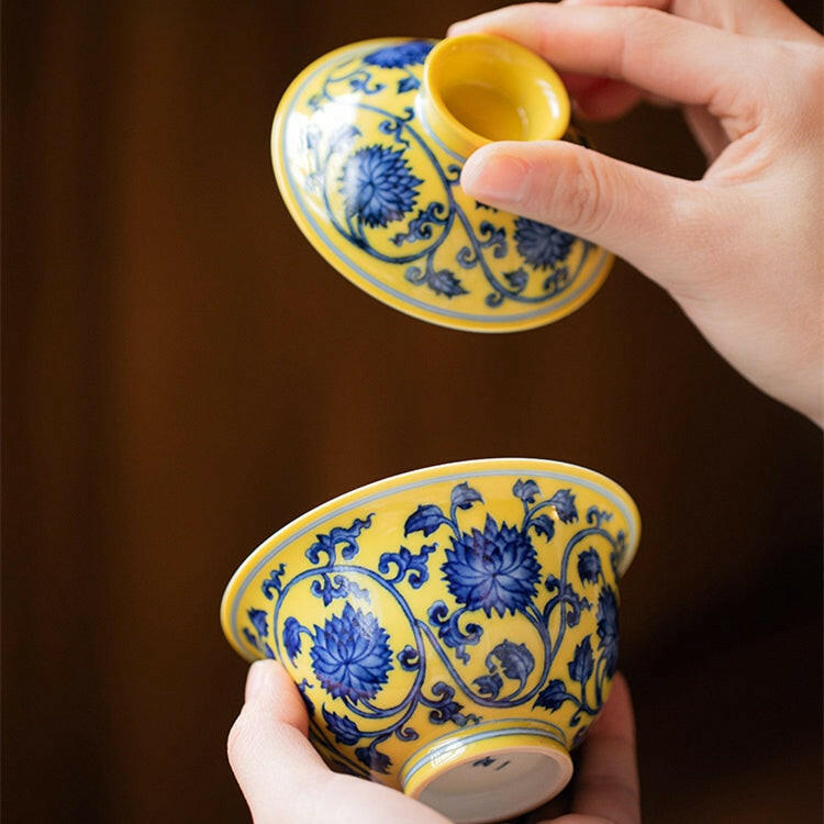 Huang Di Chan Zhi Lian - Jing De Zhen Porcelain Gaiwan zycschina