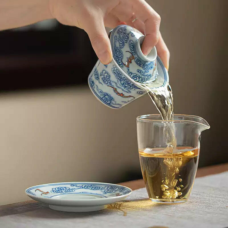 Xiang Yun Jiu Fu - Jing De Zhen Porcelain Gaiwan zycschina