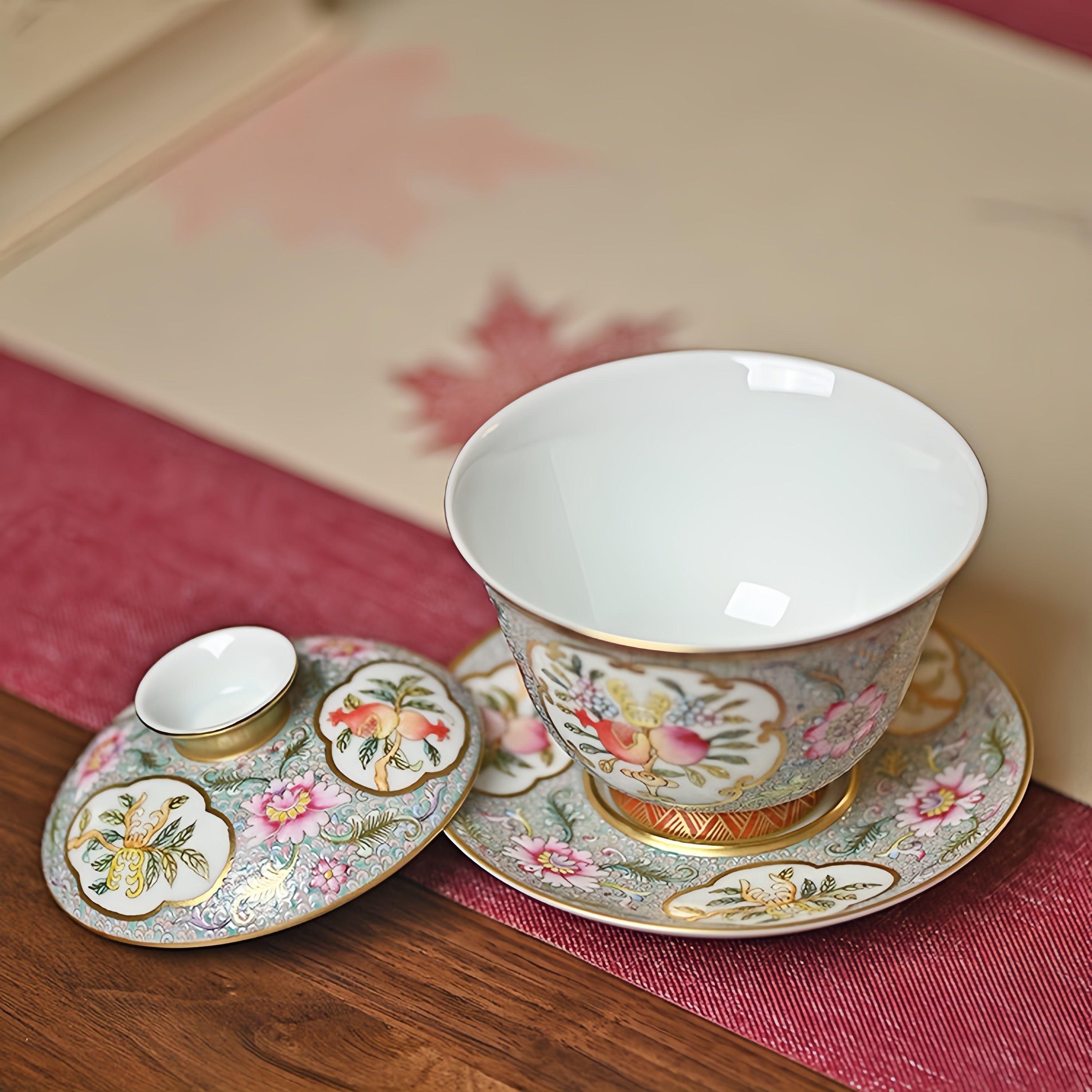 San Duo 150cc - Jing De Zhen Porcelain Gaiwan zycschina