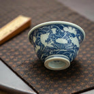Hai Shui Yu Zao Wen - Jing De Zhen Porcelain Teacup zycschina