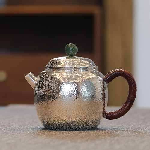 Long Zhu 200cc - Handmade silver pot zycschina