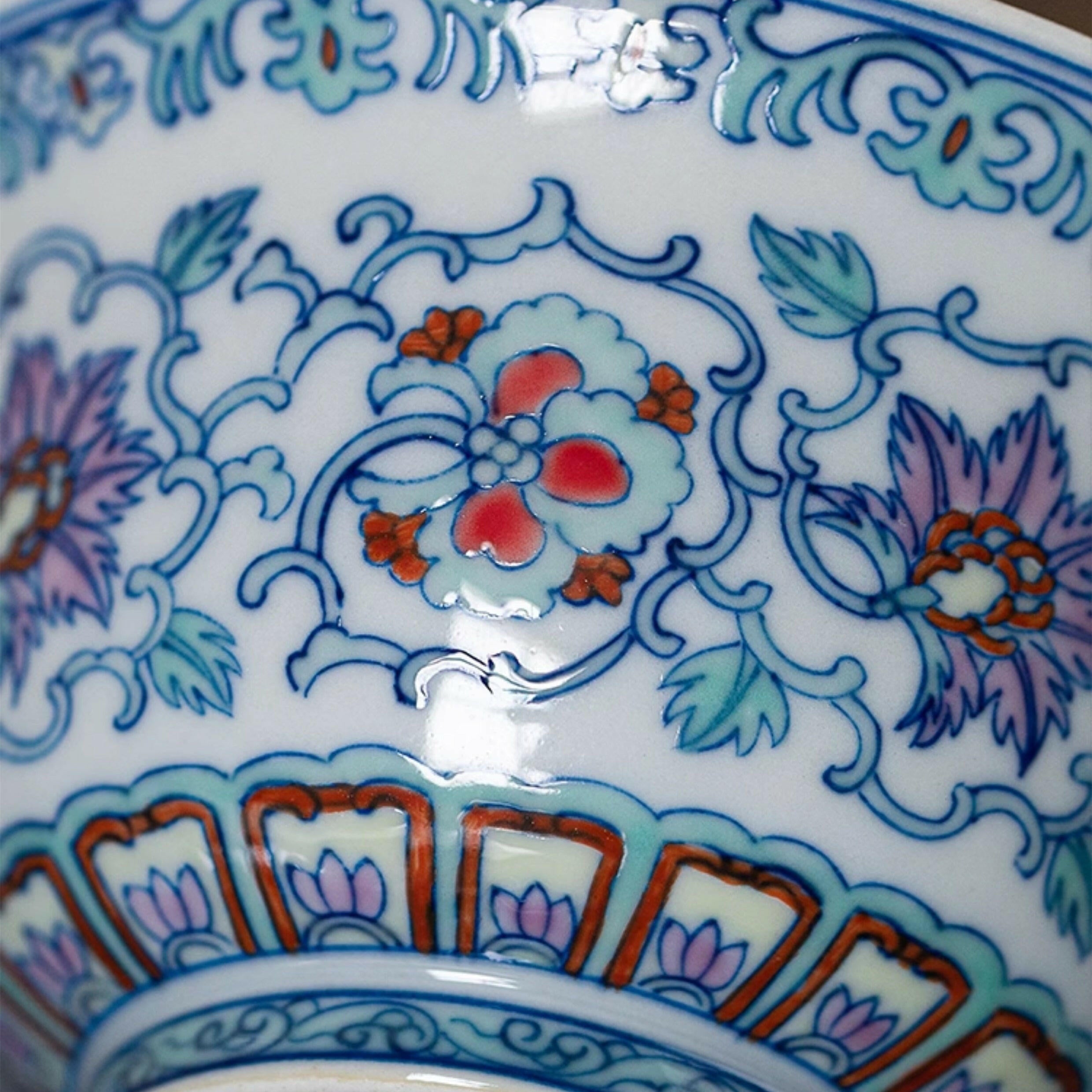 Ren Dong Wen Hua Hui - Jing De Zhen Porcelain Gaiwan zycschina