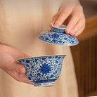Chan Zhi Wen - Jing De Zhen Porcelain Gaiwan zycschina