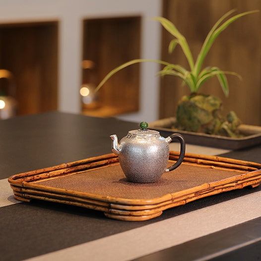 Wan Zui Long Yan 200cc - Handmade silver pot zycschina